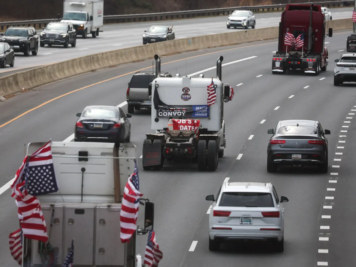 Truck Convoy Protests 
